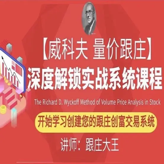 跟庄大王第七届威科夫量价跟庄培训班课+PPT课件