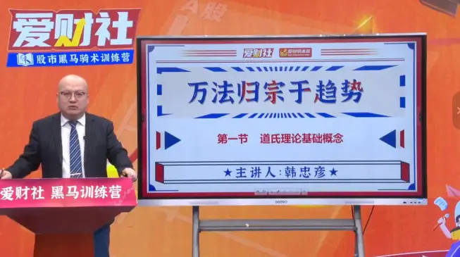 韩忠彦《万法归宗于趋势》系统课