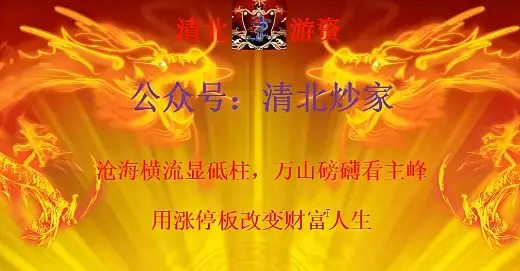 【清北游资】竞价绝杀涨停板课程年度版2024.3-2025.12
