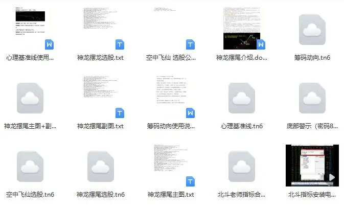 北斗老师指标合集