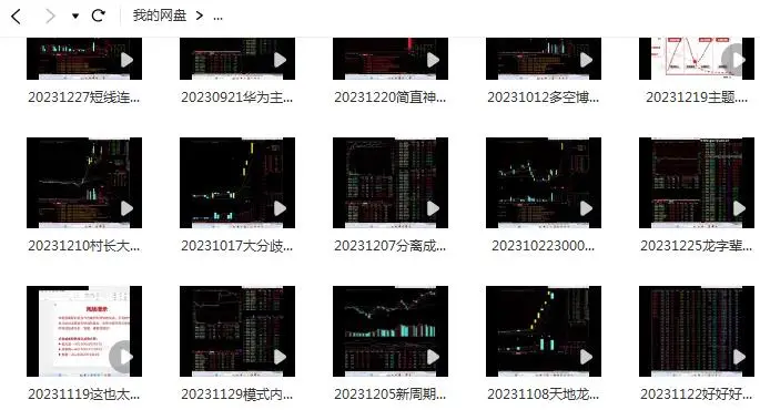 游资传习录《技术视频直播课》