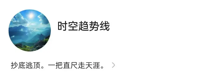 百年一人 绝对实战时空趋势线视频