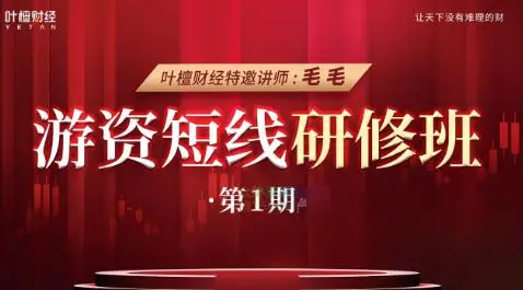 毛毛老师：游资短线研修班1期