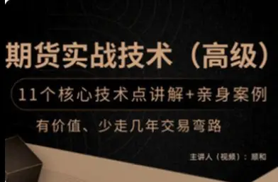 顺和博士：期货实战精华技术（高级）