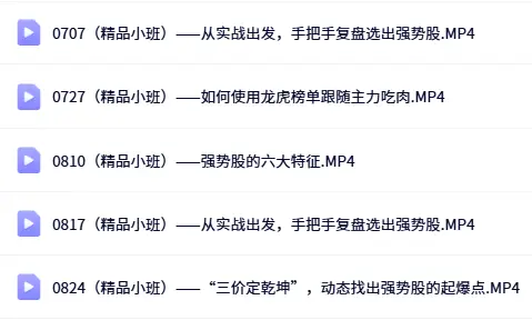 张帆：22年猎装有术 精品小班课