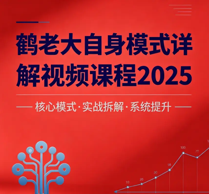 鹤老大自身模式详解交易模式视频课程2025